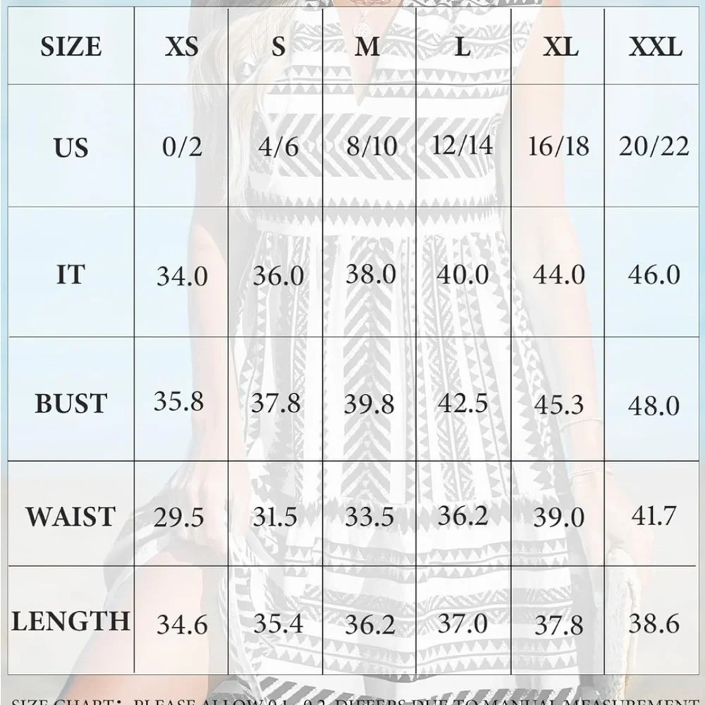 Cupshe Monochrome Patterned Mini Dress - Picture 4 of 8